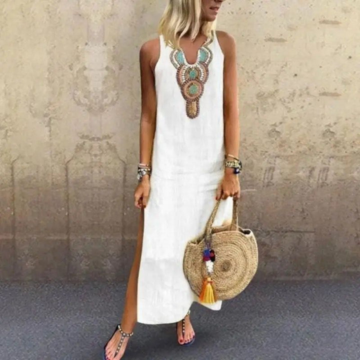 Elegant High-Waisted Linen Dresses for a Fresh and Sophisticated Look
