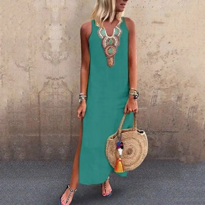 Elegant High-Waisted Linen Dresses for a Fresh and Sophisticated Look