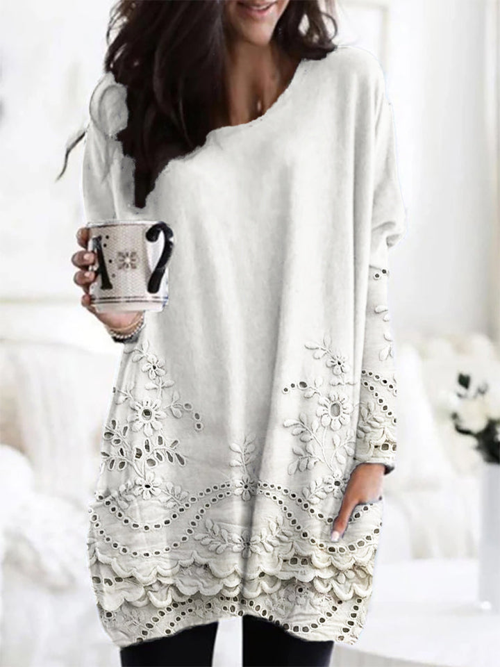 Clarissa™ - Comfortable Printed Sweater