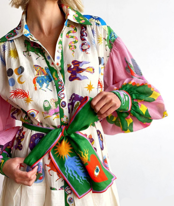 Claudia | Colorful Summer Dress