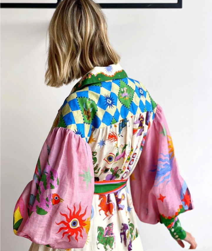 Claudia | Colorful Summer Dress