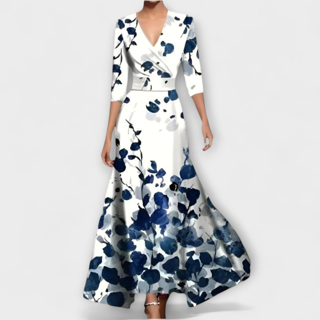 Flavia™ | Elegant Women's Dress with Sleeve Design