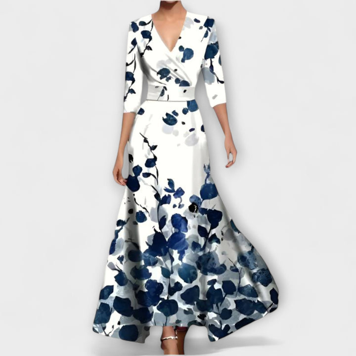 Flavia™ | Elegant Women's Dress with Sleeve Design