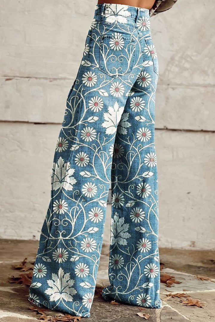 Lily | Premium Fabric Boho Pants for an Elegant Look