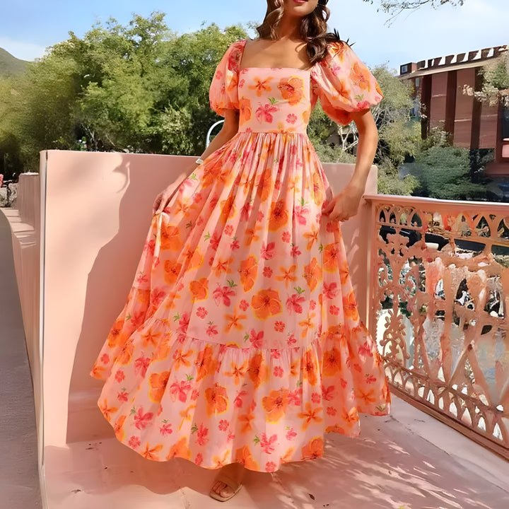 Dagfrid™ | Elegant Maxi Dress with Flattering Cut and Summer Comfort