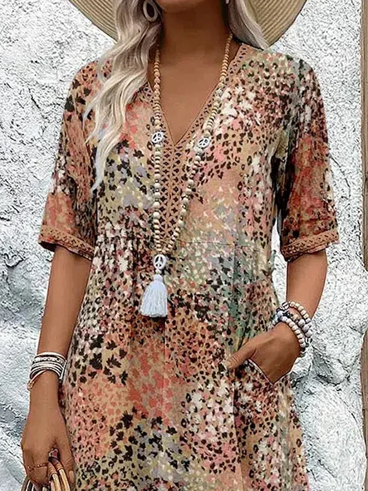 Colette | Vibrating Midi Dress