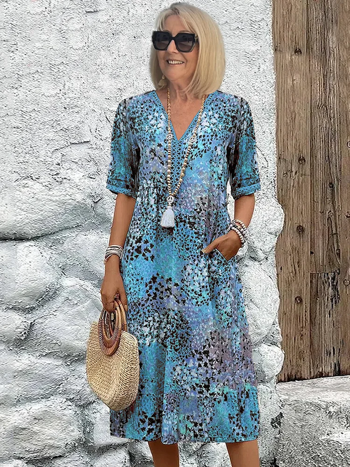 Colette | Vibrating Midi Dress