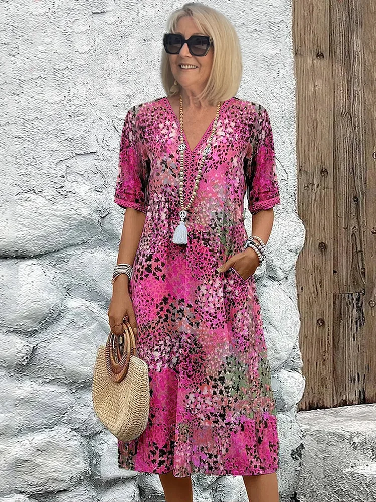 Colette | Vibrating Midi Dress