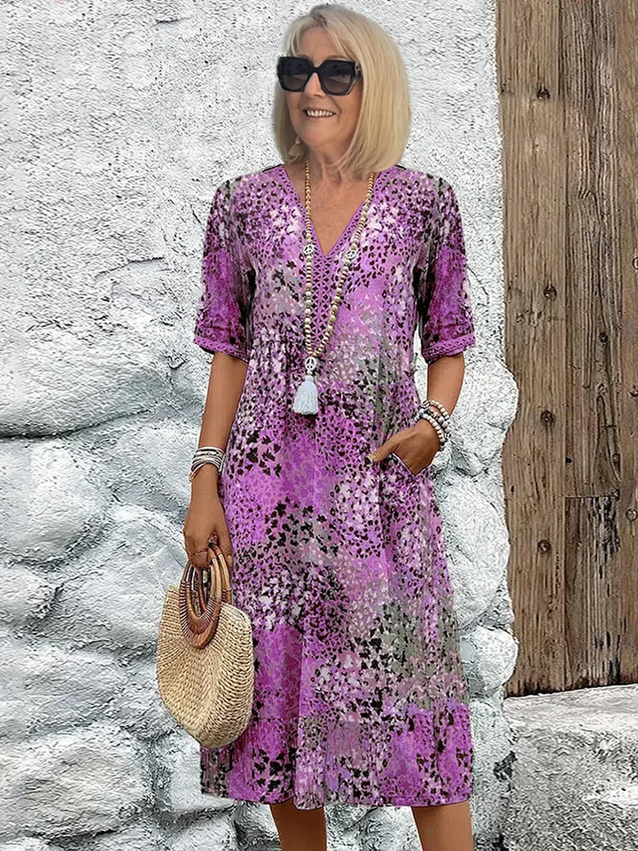 Colette | Vibrating Midi Dress