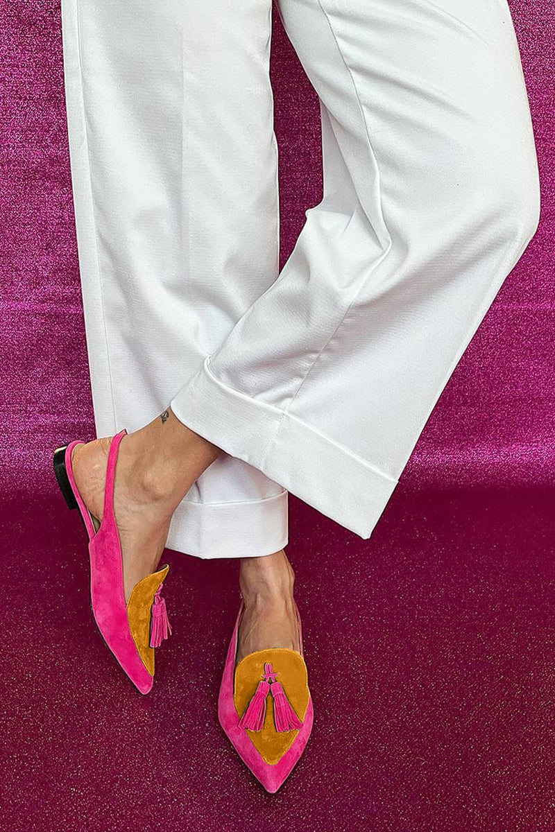 Frendessa™ | Colorful ballerinas with fringes
