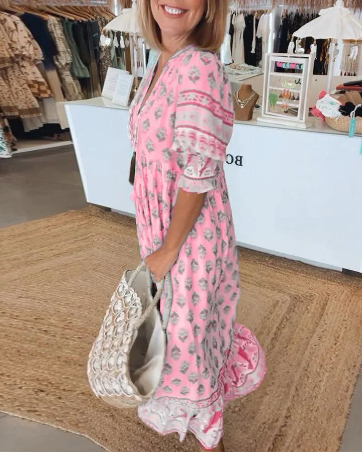 Hiley™ | Casual Dress with Pattern
