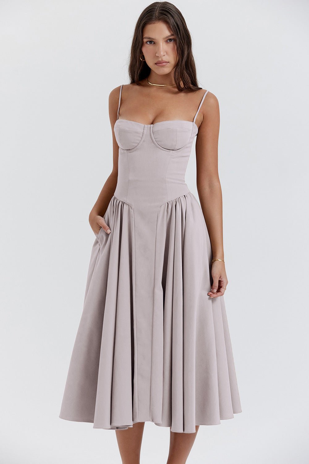 Kiki | Retro Midi Dress