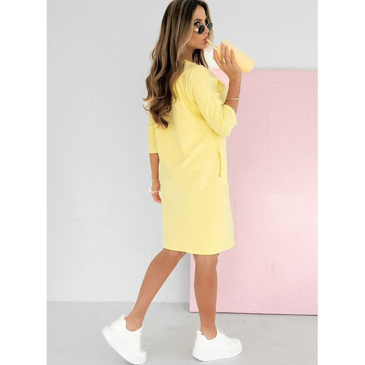 Mira | Dress with Sleeves and Pockets