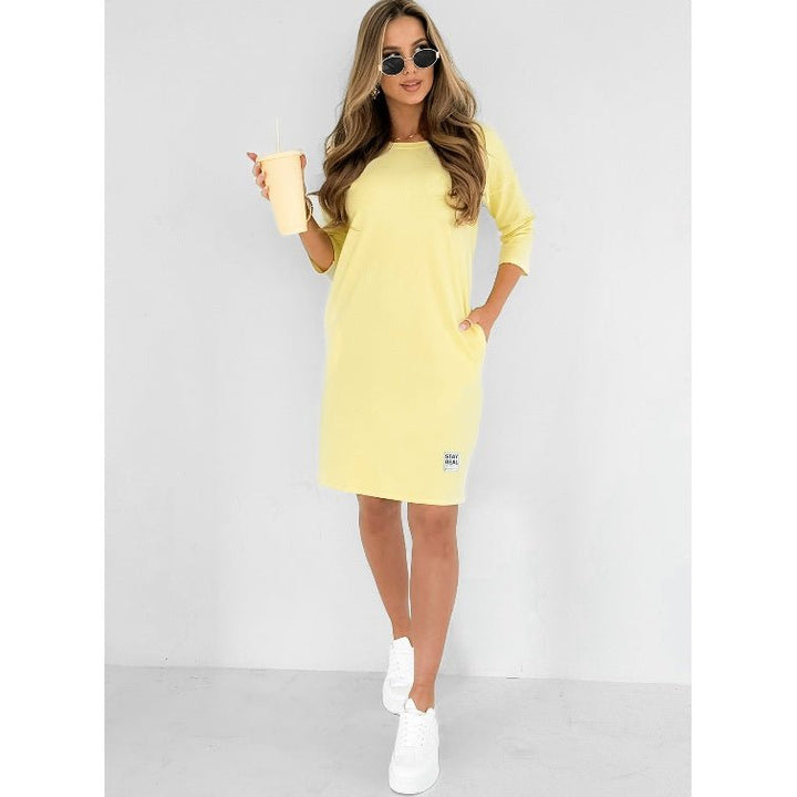 Mira | Dress with Sleeves and Pockets