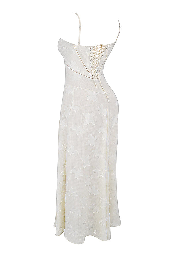 Paulette™ | Elegant Long Dress with Corset