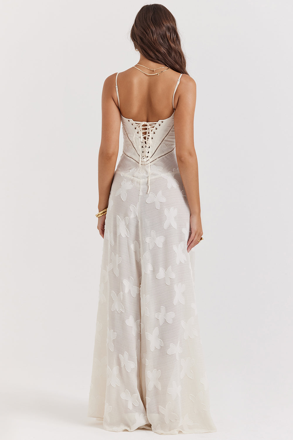 Paulette™ | Elegant Long Dress with Corset