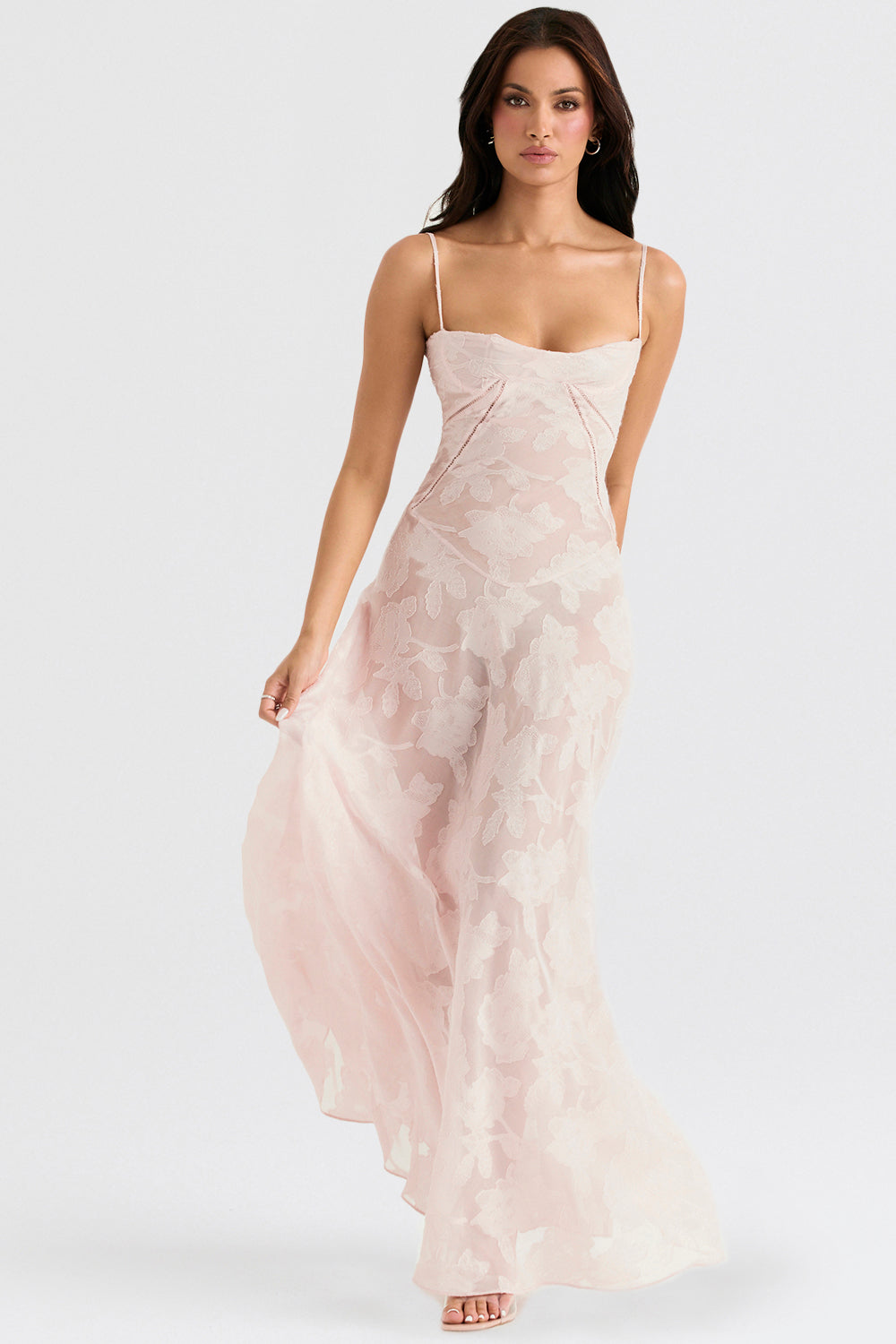 Paulette™ | Elegant Long Dress with Corset
