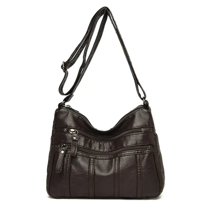 Noora™ | Soft Leather Crossbody Bag