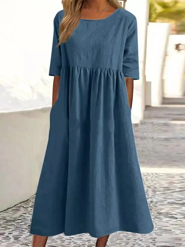 Anja™ - Dress Covering the Stomach