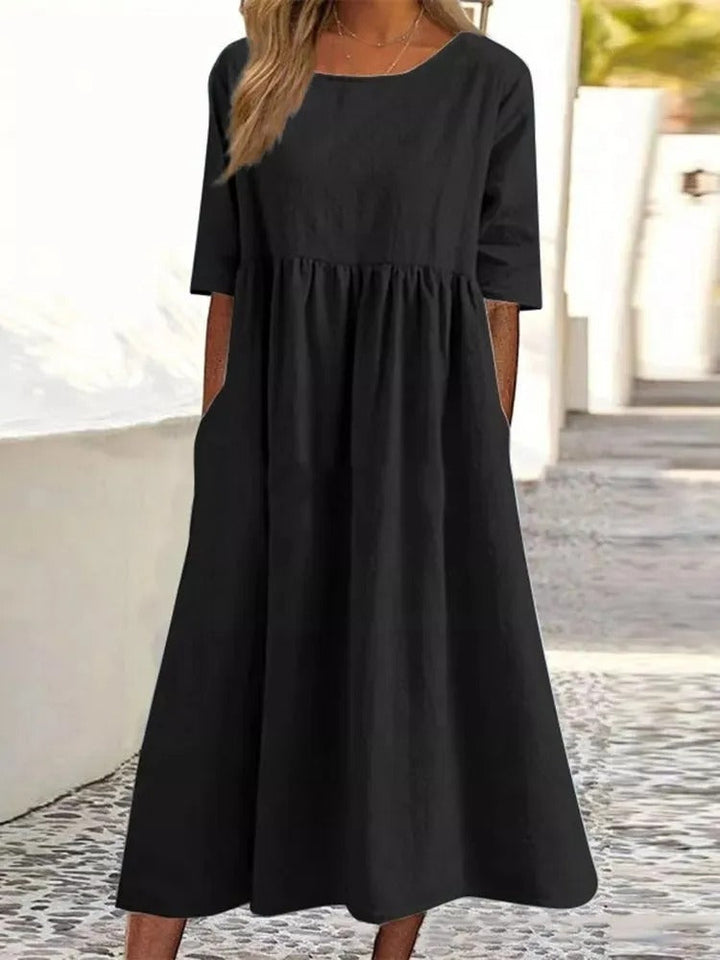 Anja™ - Dress Covering the Stomach