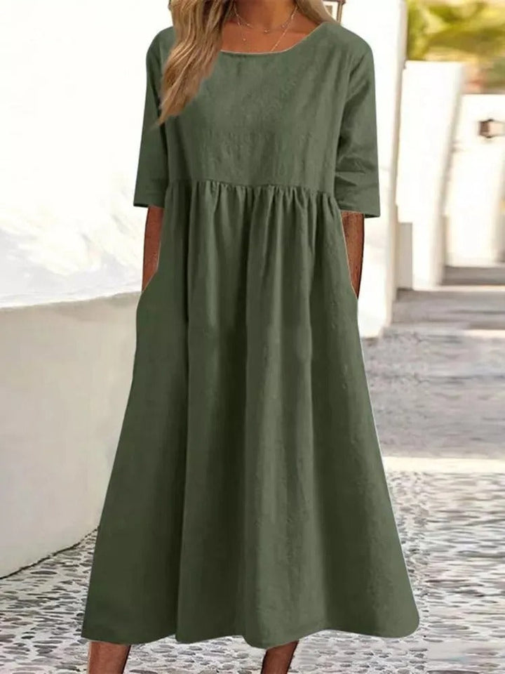 Anja™ - Dress Covering the Stomach