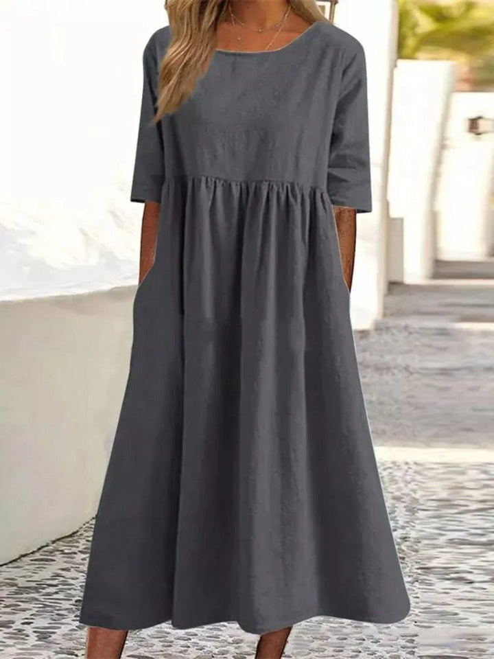 Anja™ - Dress Covering the Stomach