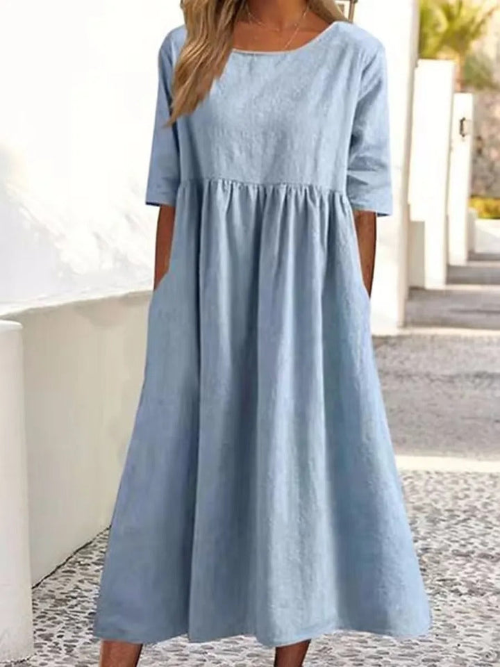 Anja™ - Dress Covering the Stomach
