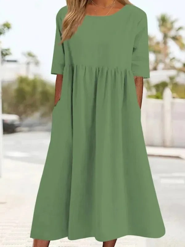 Anja™ - Dress Covering the Stomach