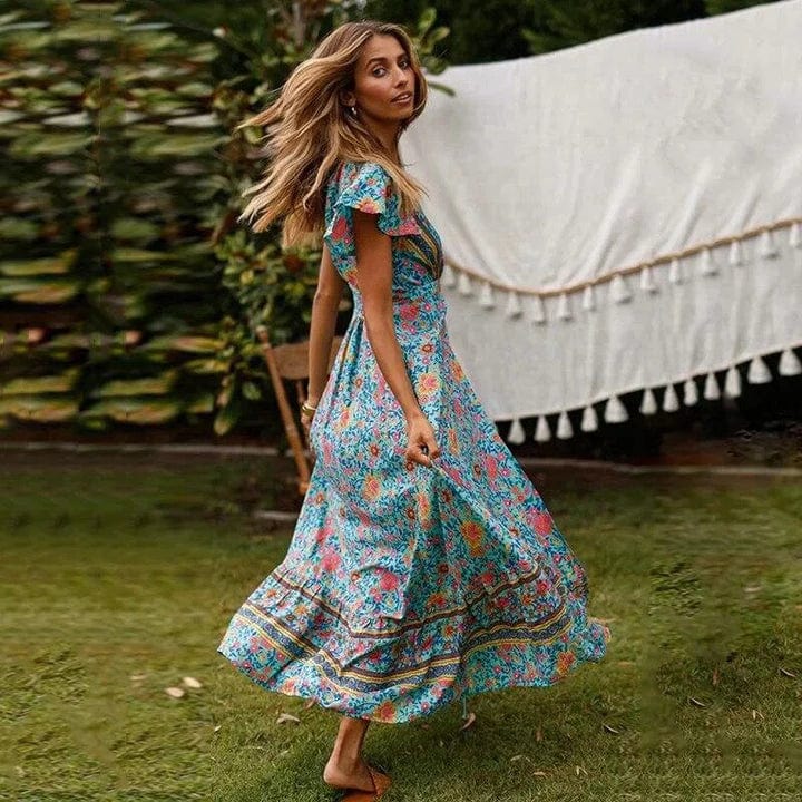 Veronica | Maxi Dress With High Split