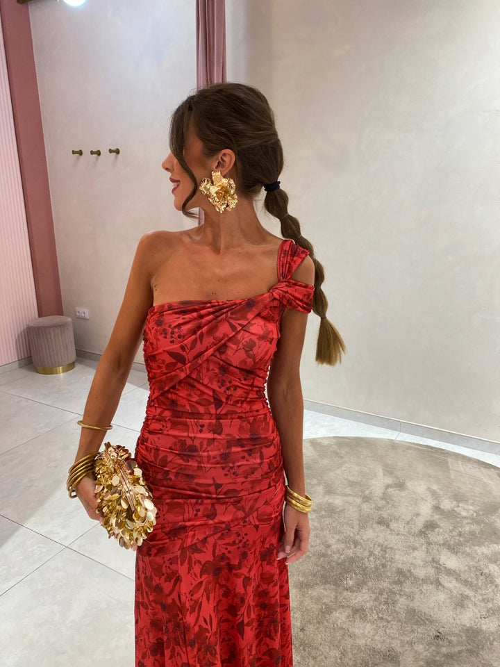 Ariella | Asymmetrical One Shoulder Evening Dress