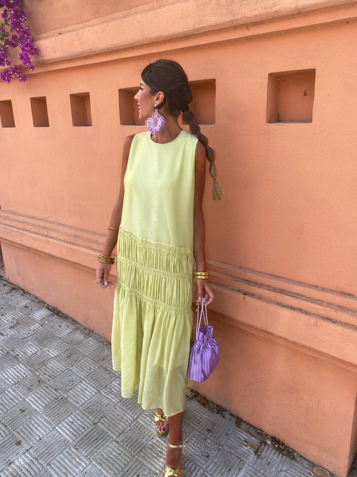 Samara | Sleeveless Midi Dress
